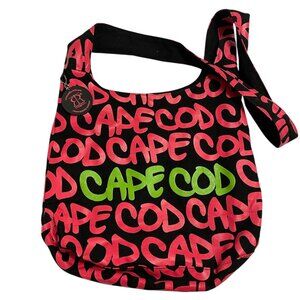 Robin‎ Ruth Cape Cod Black Canvas Tote Bag